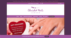 Desktop Screenshot of cherishednails.co.uk